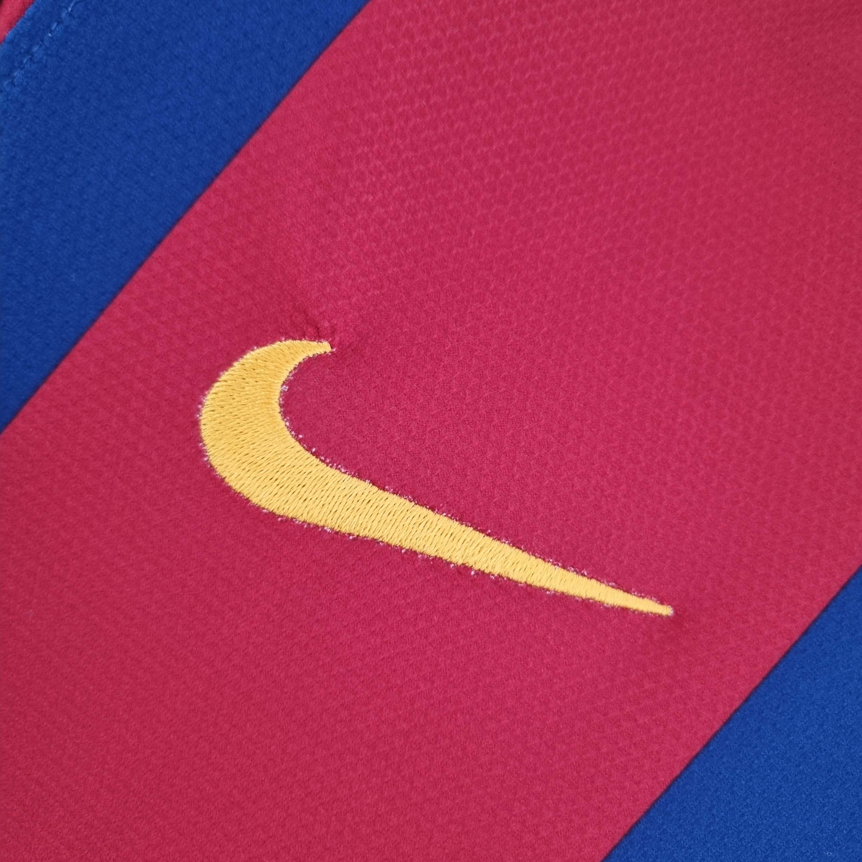 2010/2011 Retro Long Sleeve Barcelona Home Football Shirt 1:1 Thai Quality:football jersey mysite: unitedjerseyfootball 邓江浪:football