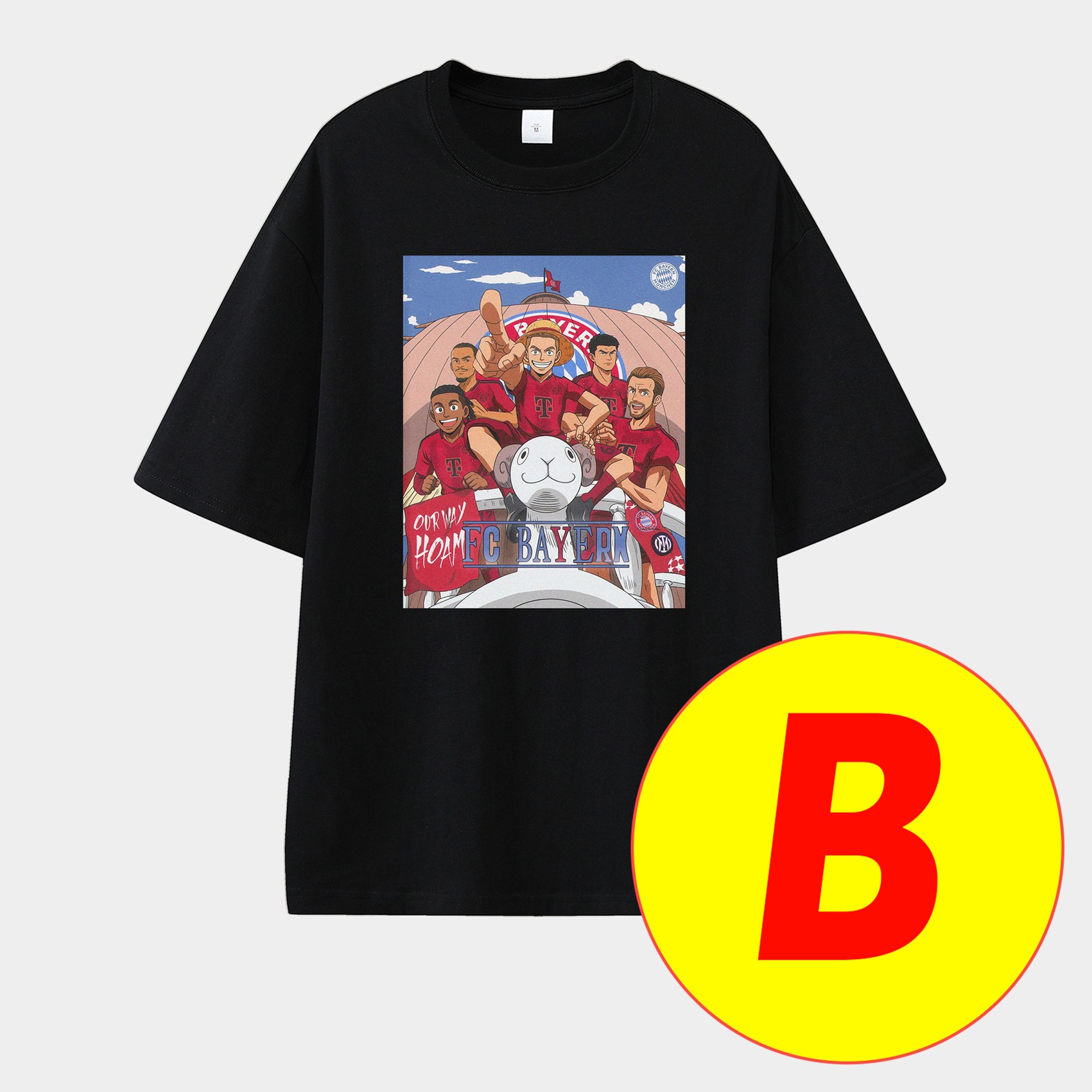 Higojerseys-Bayern Munich Müller‘s Personal Highlights Unisex Pure Cotton T-shirt