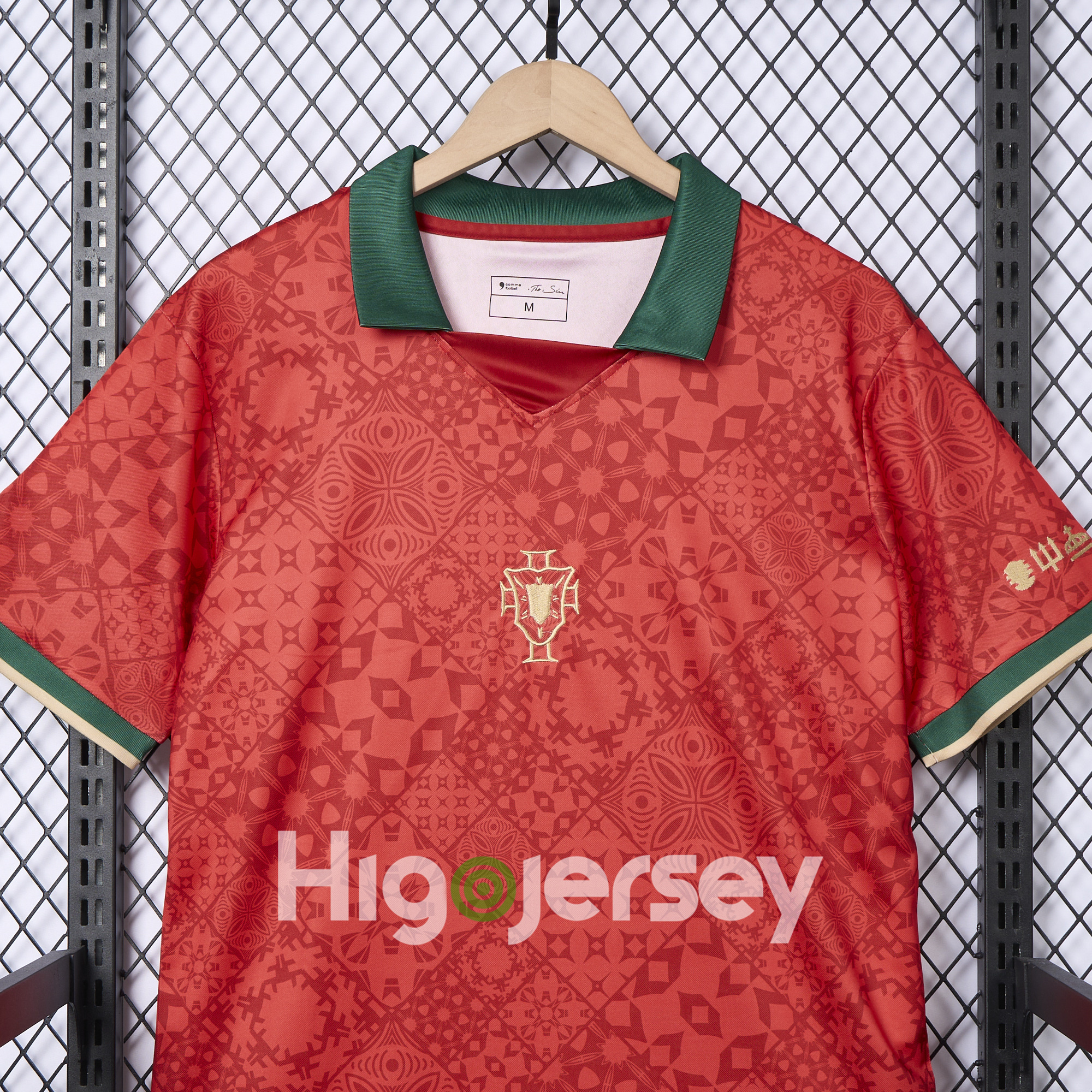 Higojerseys-Portugal 2024-25 COMMA C.Ronaldo Jersey - Fans Version