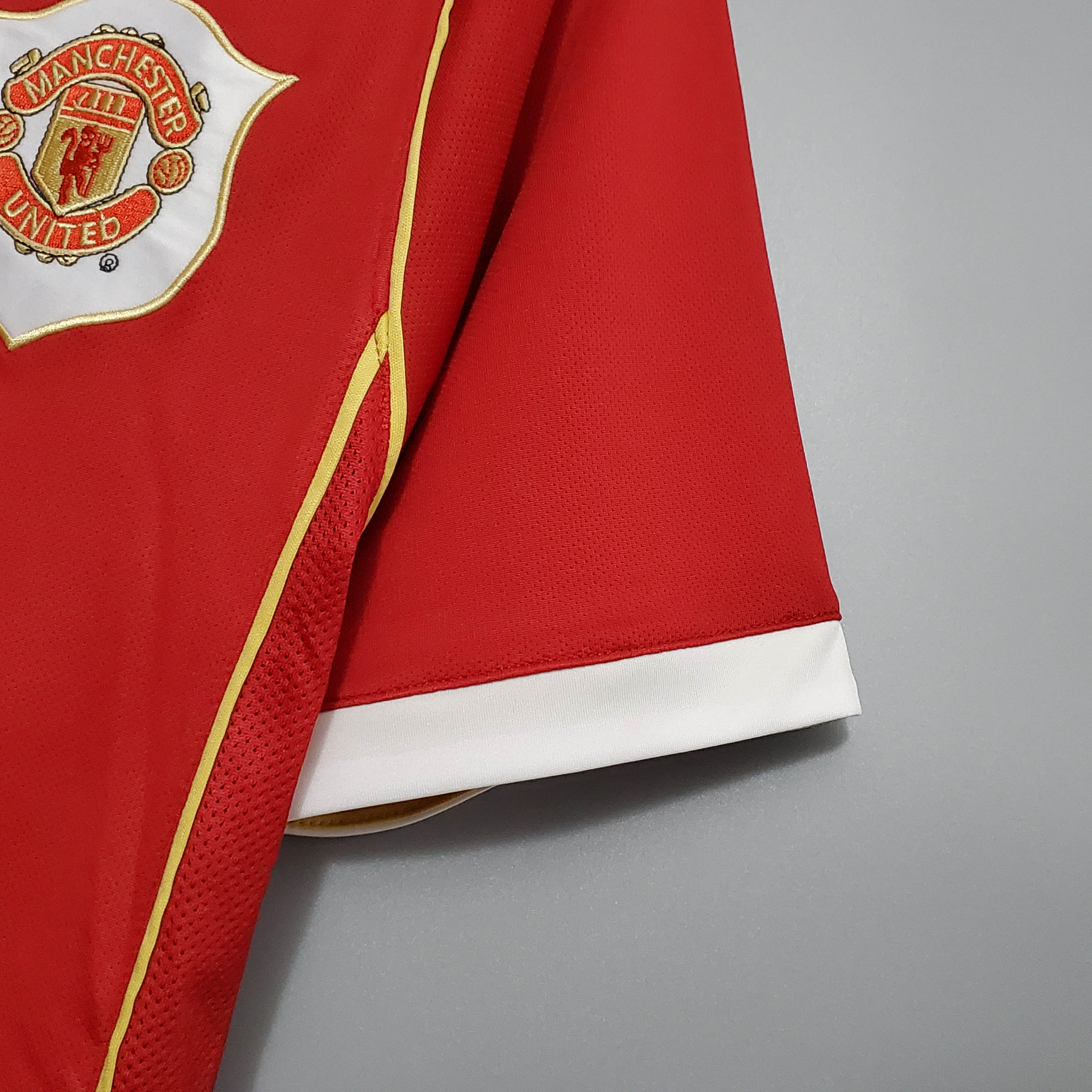 2006/2007 Retro Manchester United Home Football Shirt 1:1 Thai Quality:football jersey mysite: unitedjerseyfootball 邓江浪:football