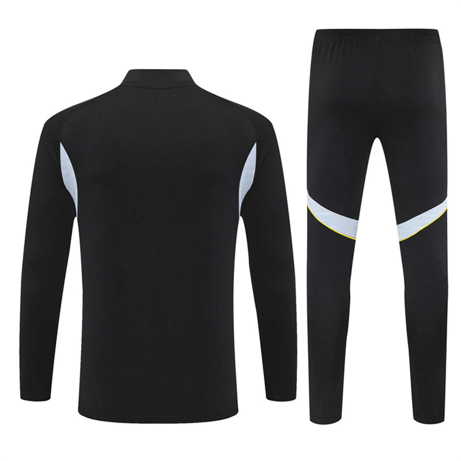 UltraTrikot-Real Madrid 25-26 Kid Long Sleeves Training Set - Black Top & Black Pants