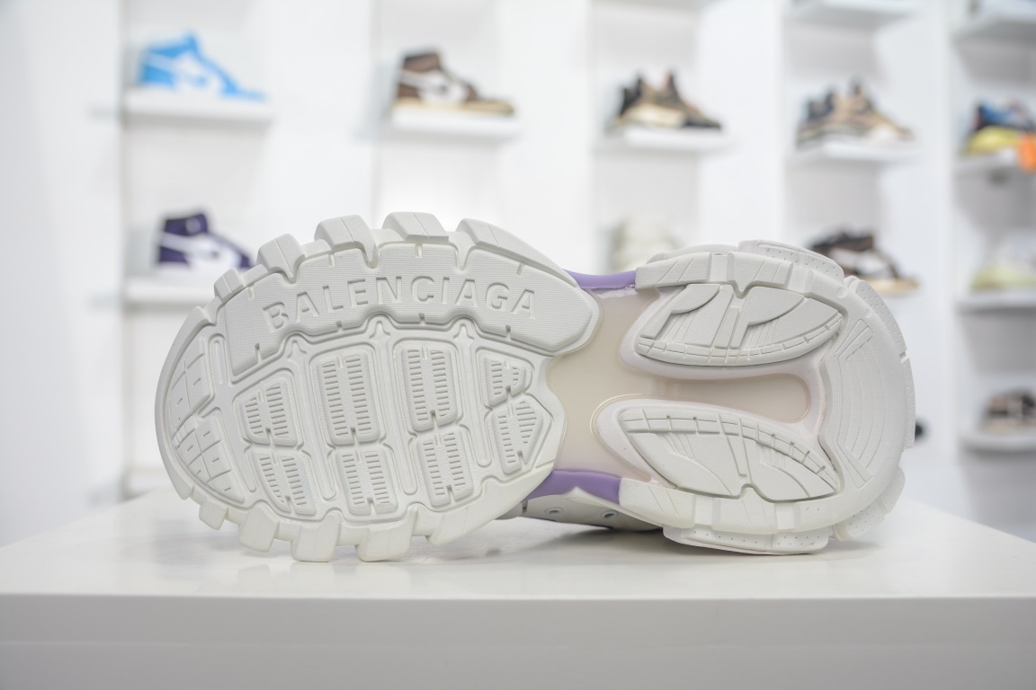 Balenciaga Track Trainer in White Lilac、mysite、Cacoeks