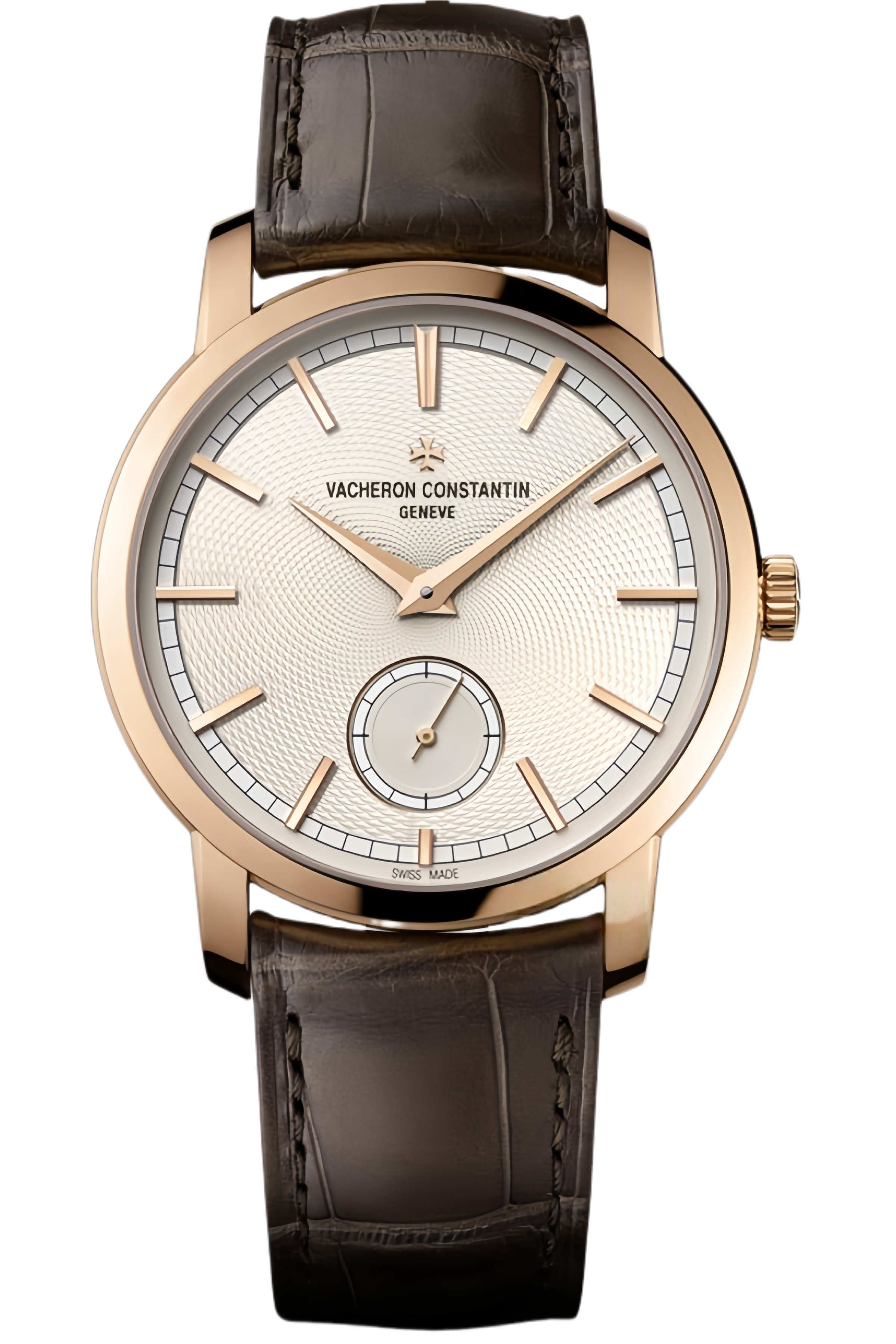 Vacheron Constantin Patrimony Ref. 82172/000R-9888 Super Clone Watch – Rose Gold Case Brown Dial Leather Strap Replica