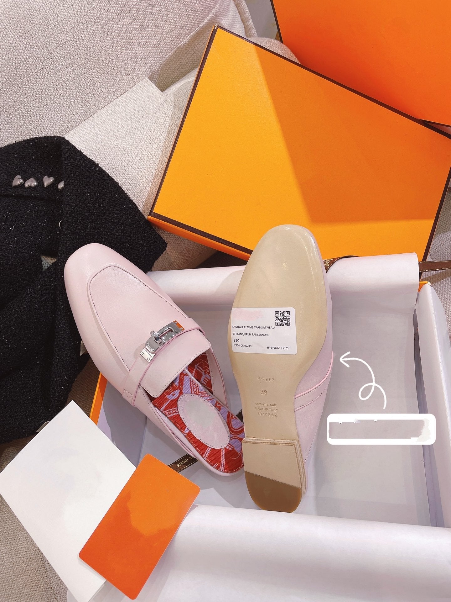 0Z Mule Pink Calfskin、mysite、Cacoeks