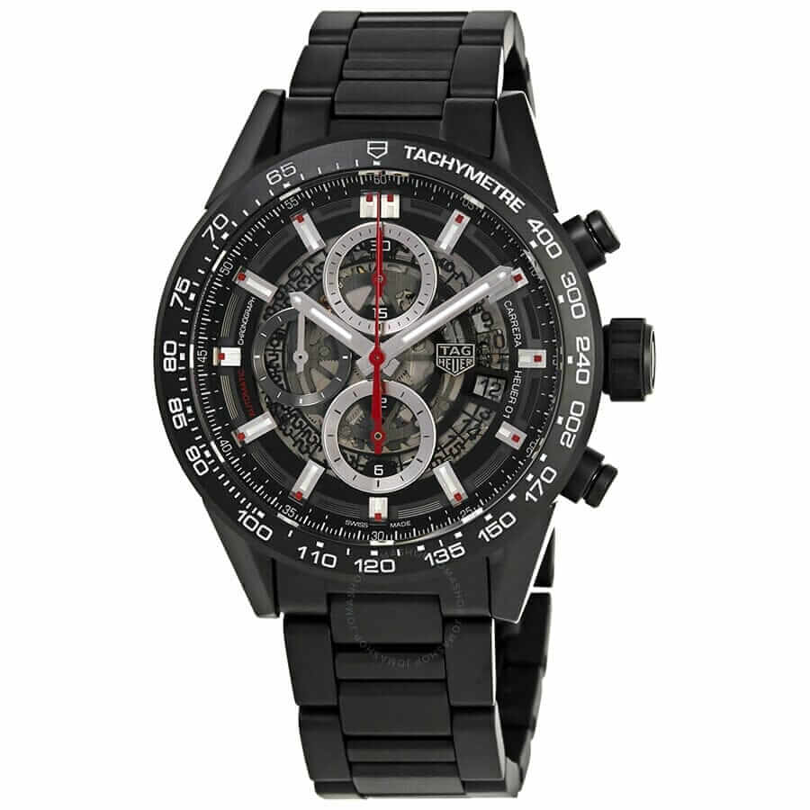 TAG Heuer Black Skeleton Replica-fasswatch