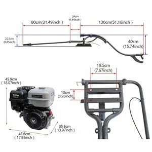 4 Stroke 15HP Outboard Motor Engine Fishing Boat Gasoline Engine Single-cylinder