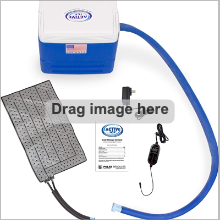universal rectangular cold therapy system
