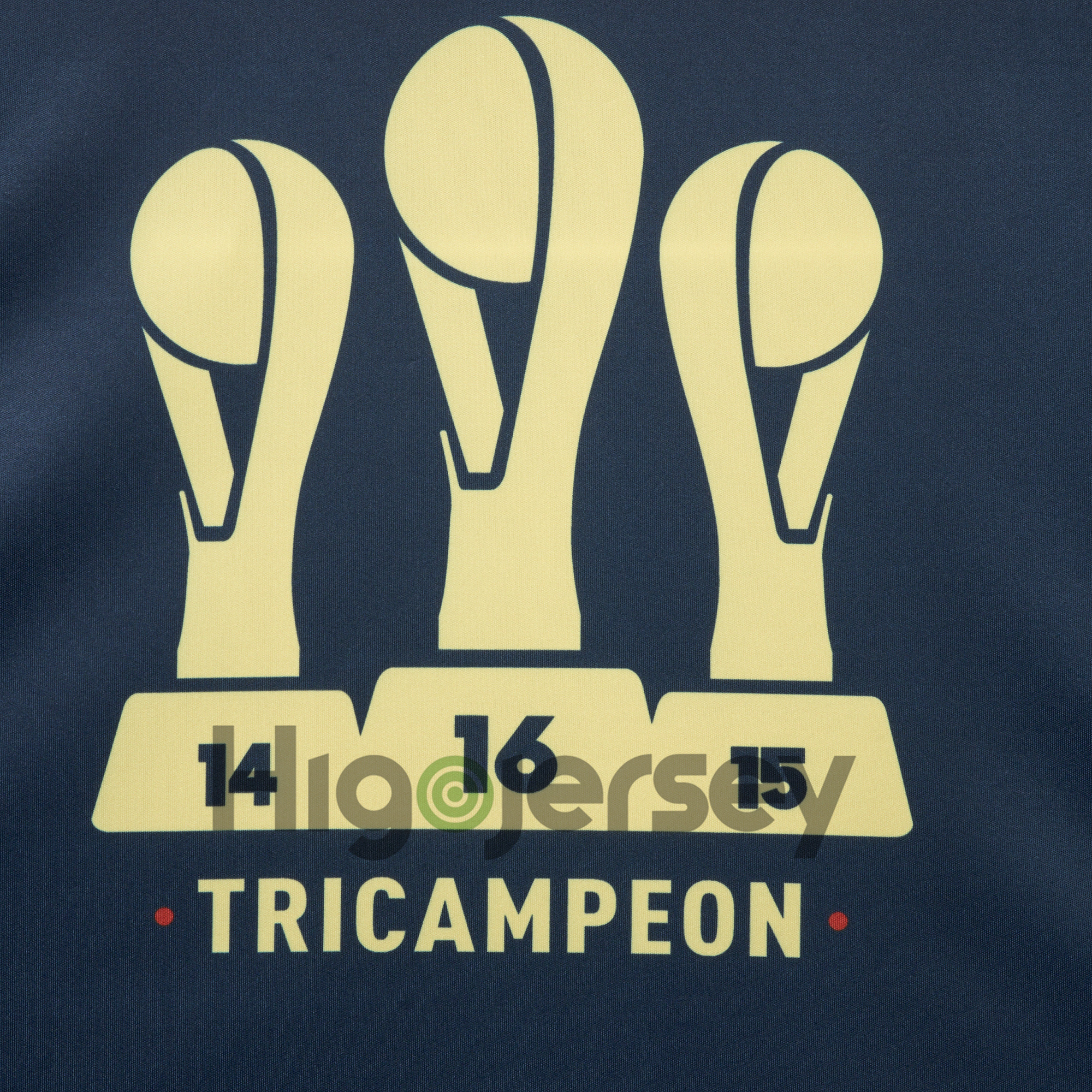 Higojerseys-Club América 2024 Triple Championship Commemorative Edition Jersey - Deep Blue