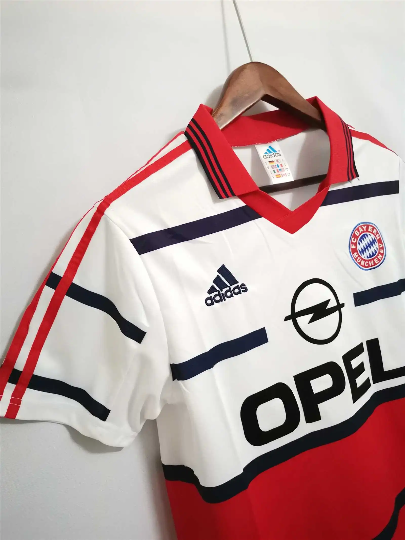 98-00 Bayern Munich Away soccer jersey-Retro version: Ajax 24-25 Home Stadium Jersey - Fans Version mysite: Adidas luxuryfootballshirts.com: https://www.luxuryfootballshirts.com/