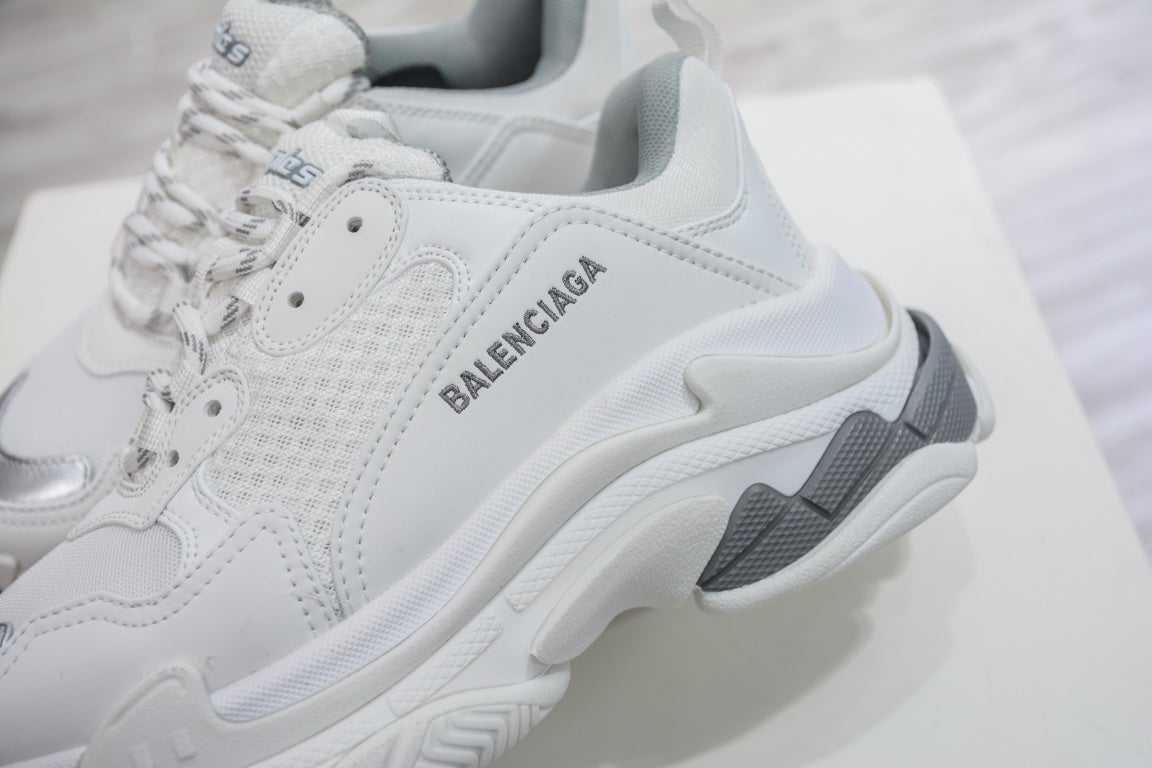 Balenciaga Triple S Sneaker Fabric White、mysite、Cacoeks