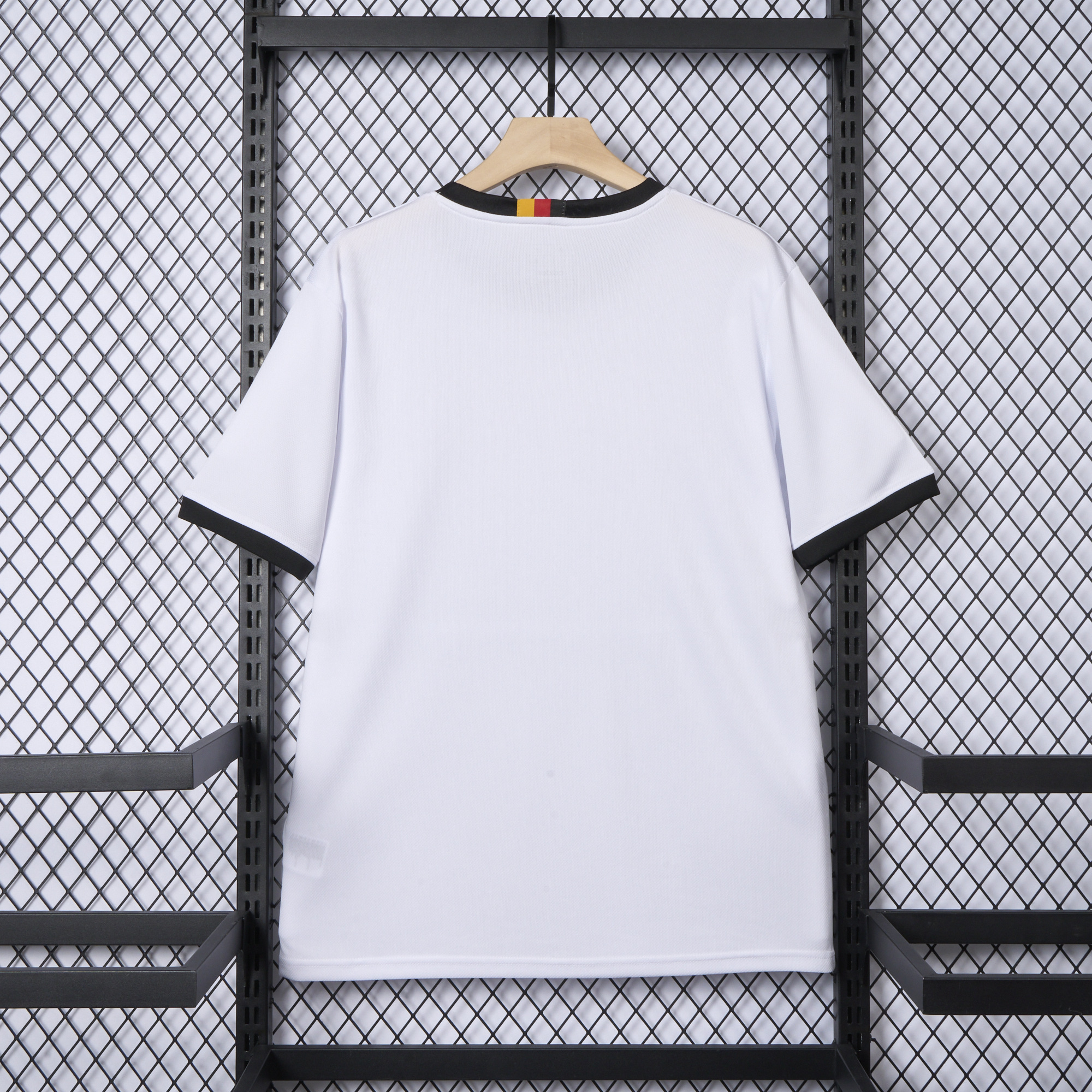 GlobeJersey-Germany 2025 White Retro Style Jersey - Fans Version