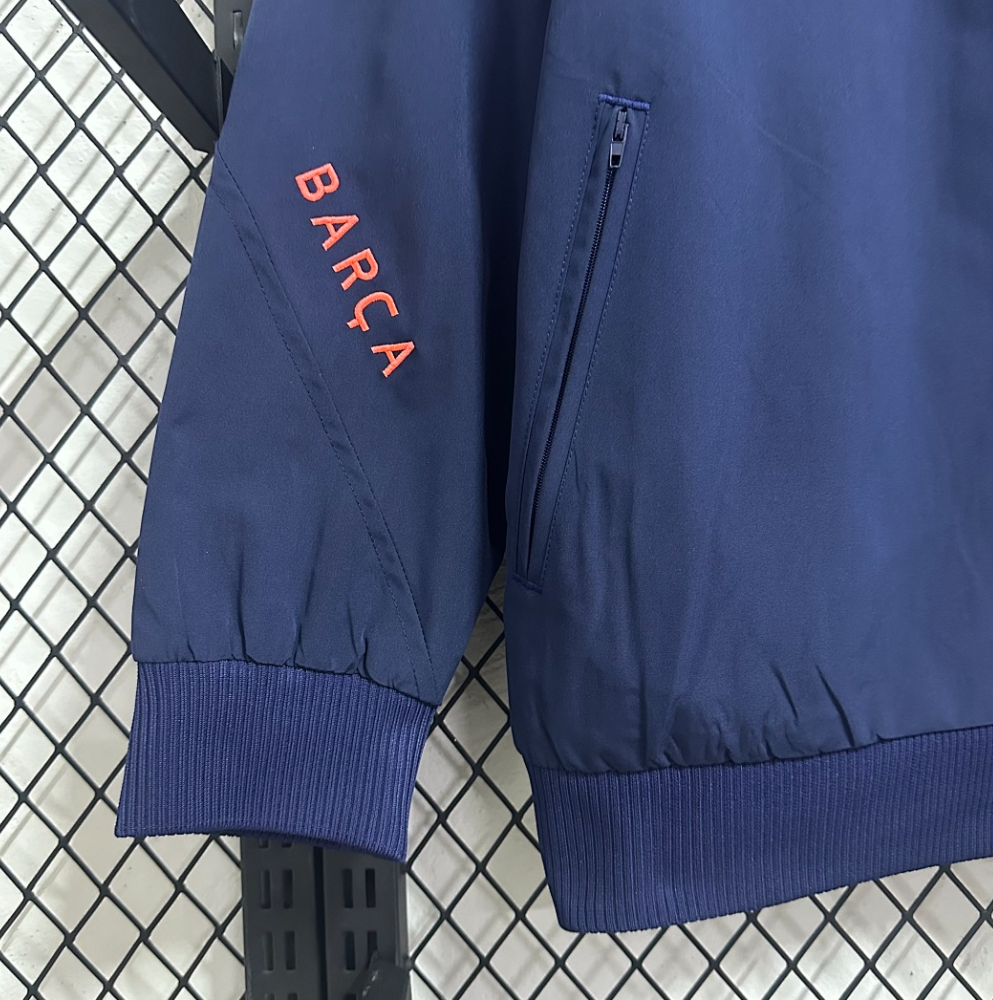 2025/2026 Barcelona Jacket Windbreaker 1:1 Thai Quality:football jersey mysite: unitedjerseyfootball 邓江浪:football