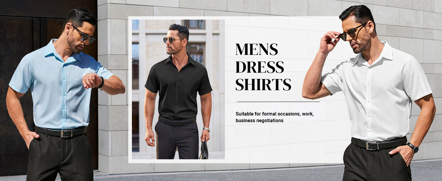 button down shirts for men