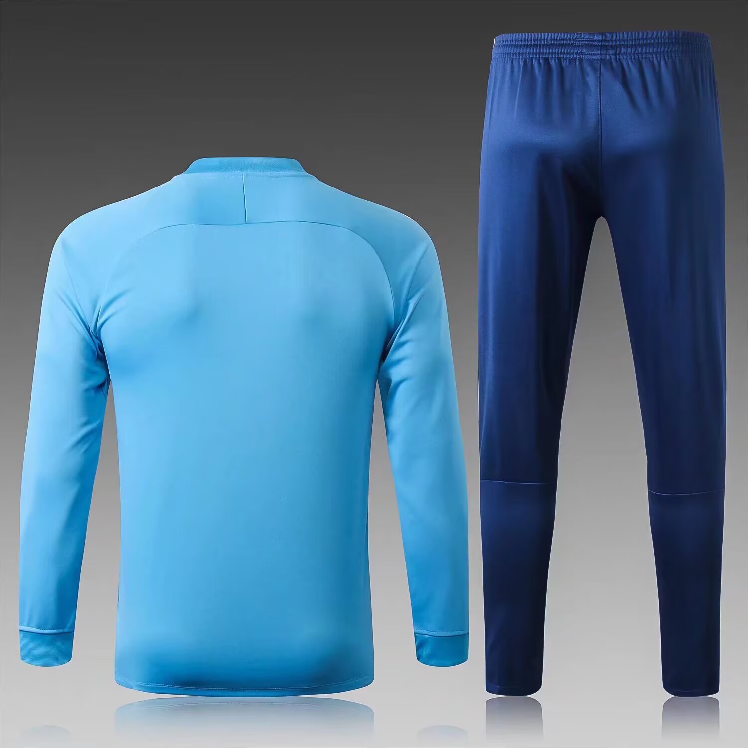 2024/2025 Barcelona Long Zipped Jacket Sky Blue Jersey Set:football jersey mysite: unitedjerseyfootball 邓江浪:football