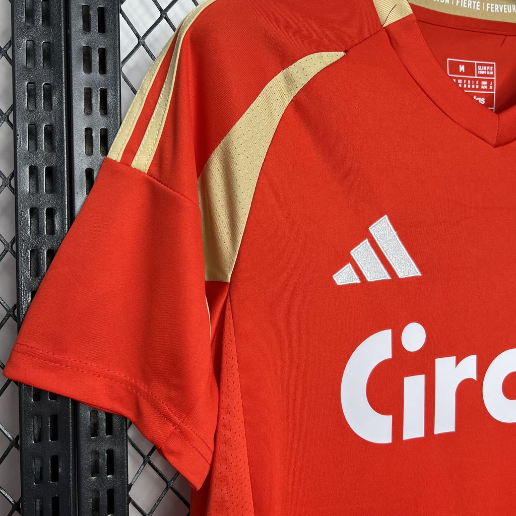 ManixJersey.com | Standard Liege 24-25 Home Stadium Jersey - Fans Version -Customize Name, Number and Patch | Worldwide Shipping