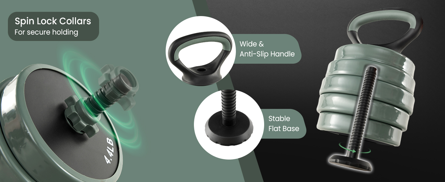 Spin Lock Collars