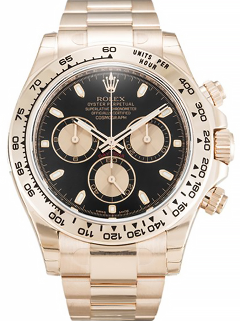 Replica Rolex Daytona 40mm Black Dial 116505-fasswatch
