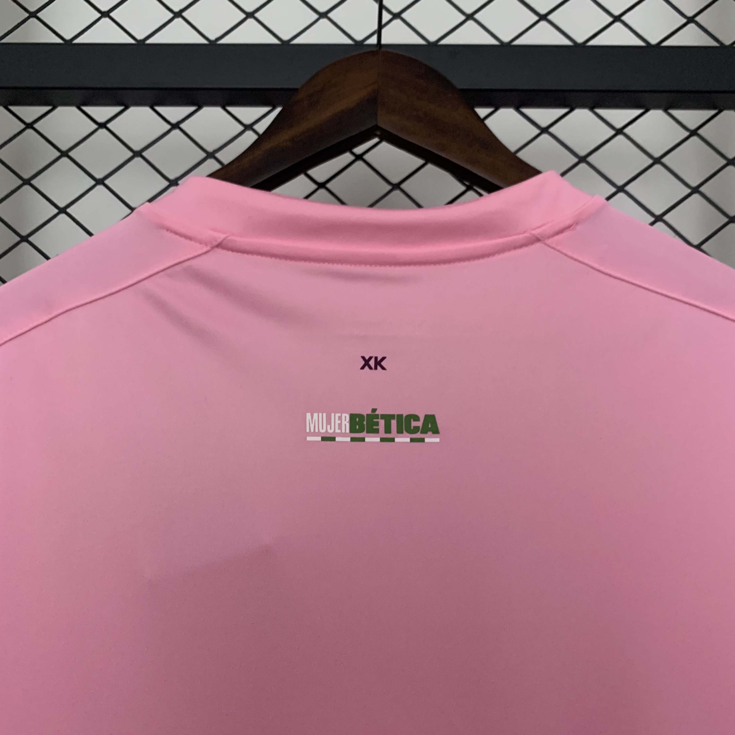 2025/2026 Real Betis Commemorative Edition Pink Football Shirt 1:1 Thai Quality:football jersey mysite: unitedjerseyfootball 邓江浪:football