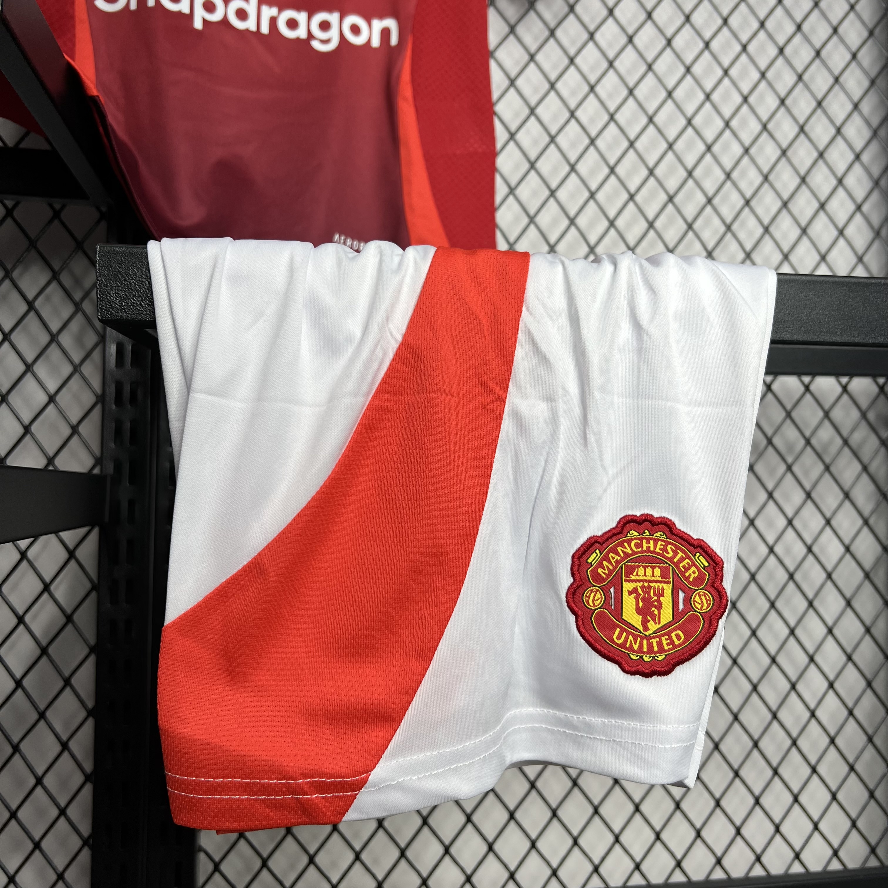 JerseysGala.com | Manchester United 24-25 Home Stadium Kids Kit -Customize Name, Number and Patch | Worldwide Shipping