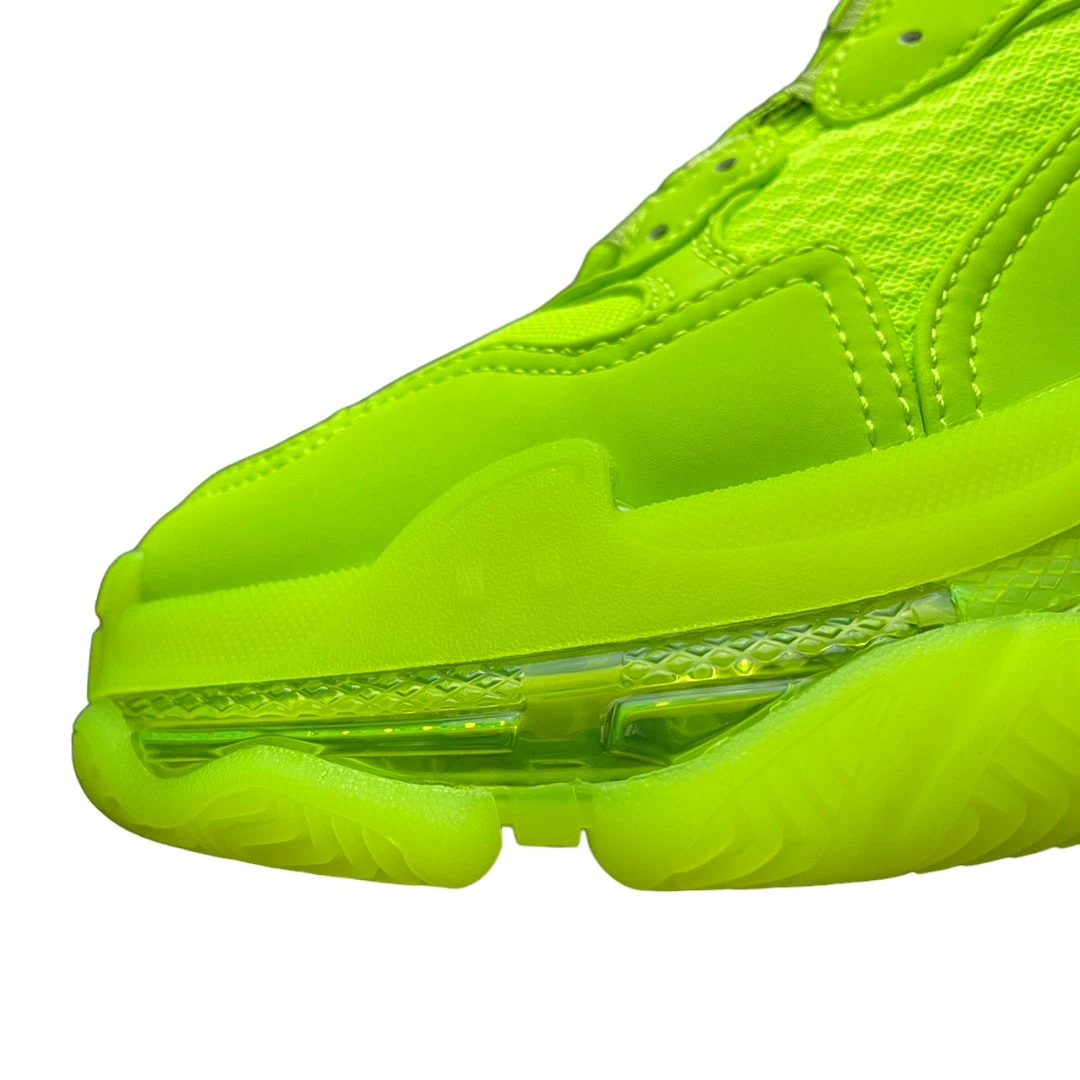 Balenciaga Triple S Sneaker in Fluo Yellow、mysite、Cacoeks