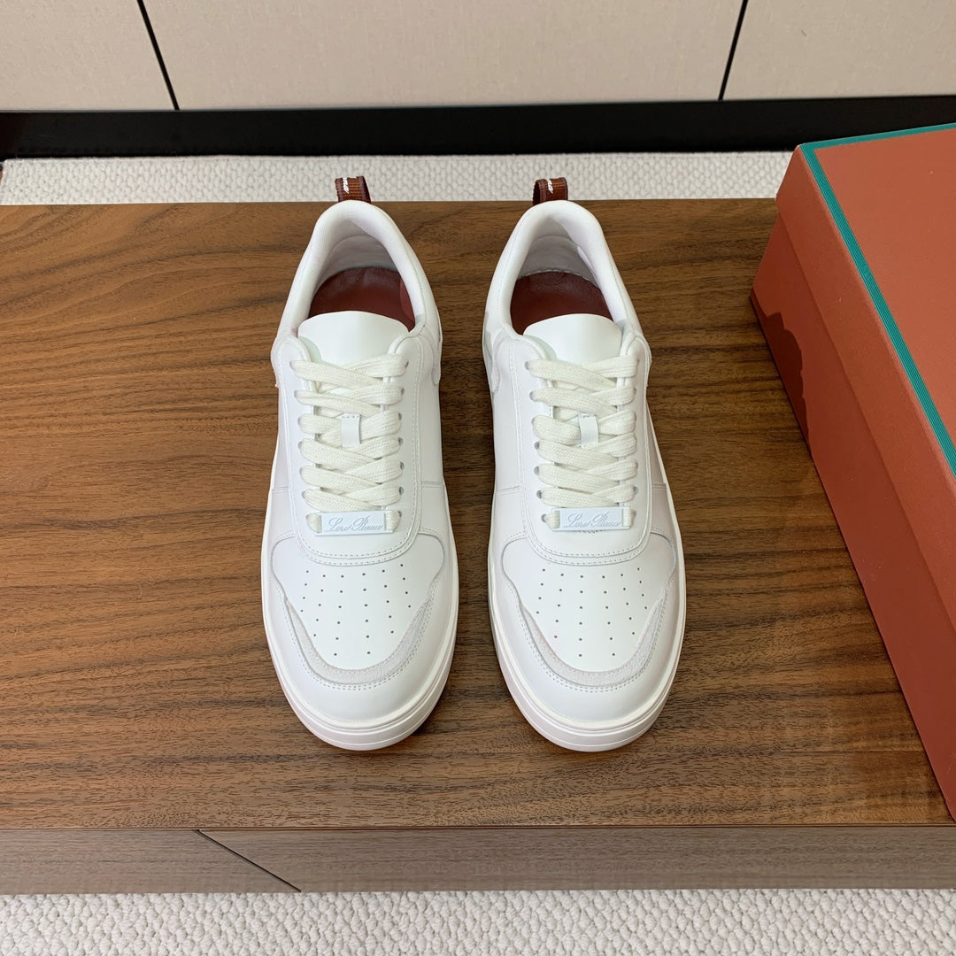 LP SNEAKERS IN WHITE CALFSKIN、mysite、Cacoeks