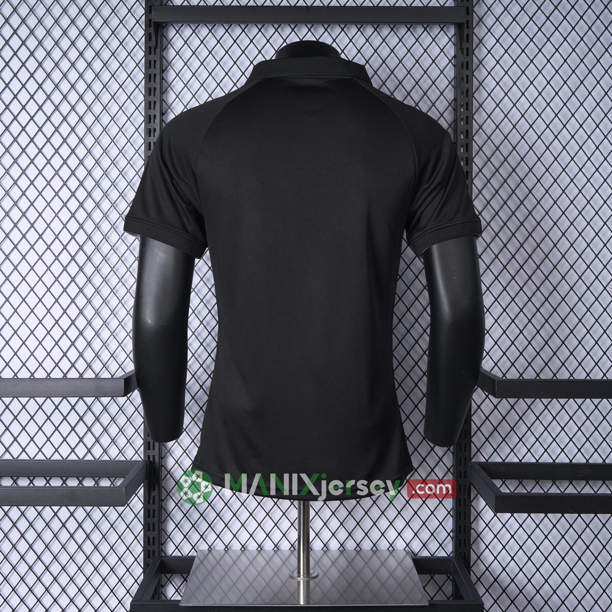 ManixJersey.com | Marseille 24-25 125th Anniversary Black Jersey - Player Version -Customize Name, Number and Patch | Worldwide Shipping