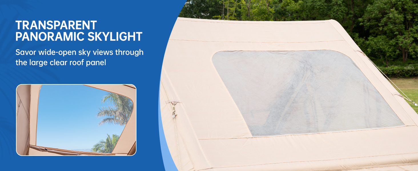 inflatable tent