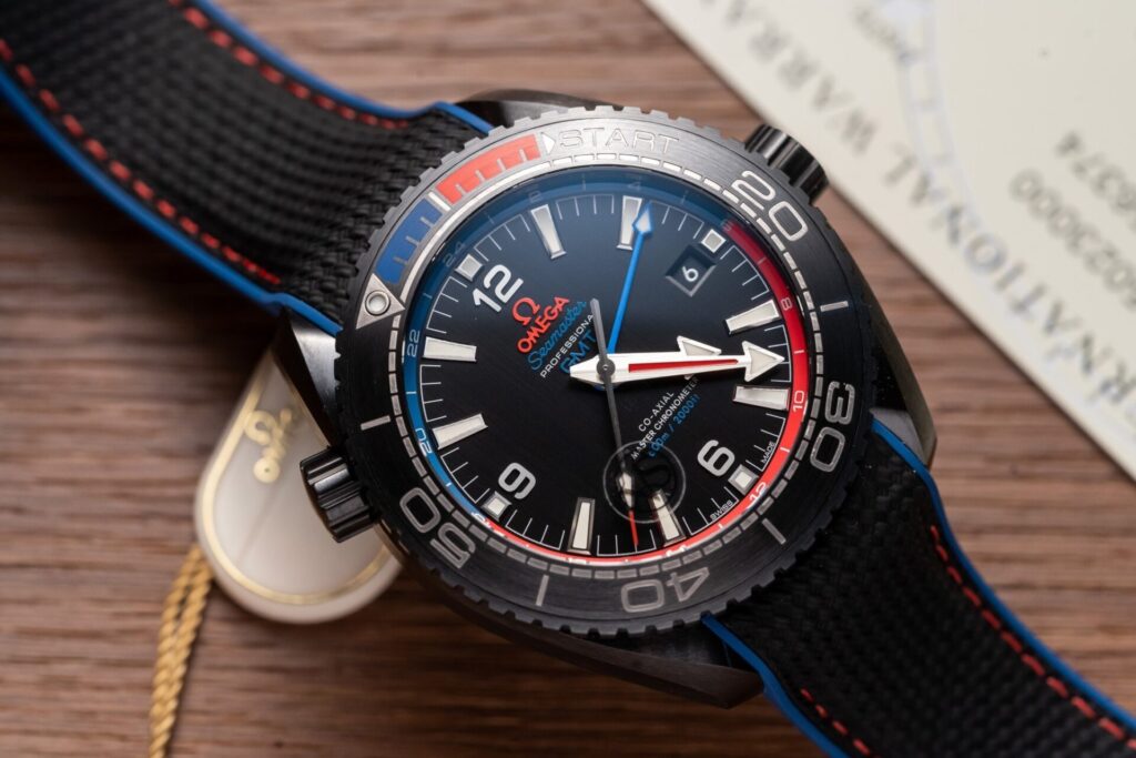 Đồng Hồ Omega Seamaster GMT Replica Cao Cấp Nhất VS 45 (1)