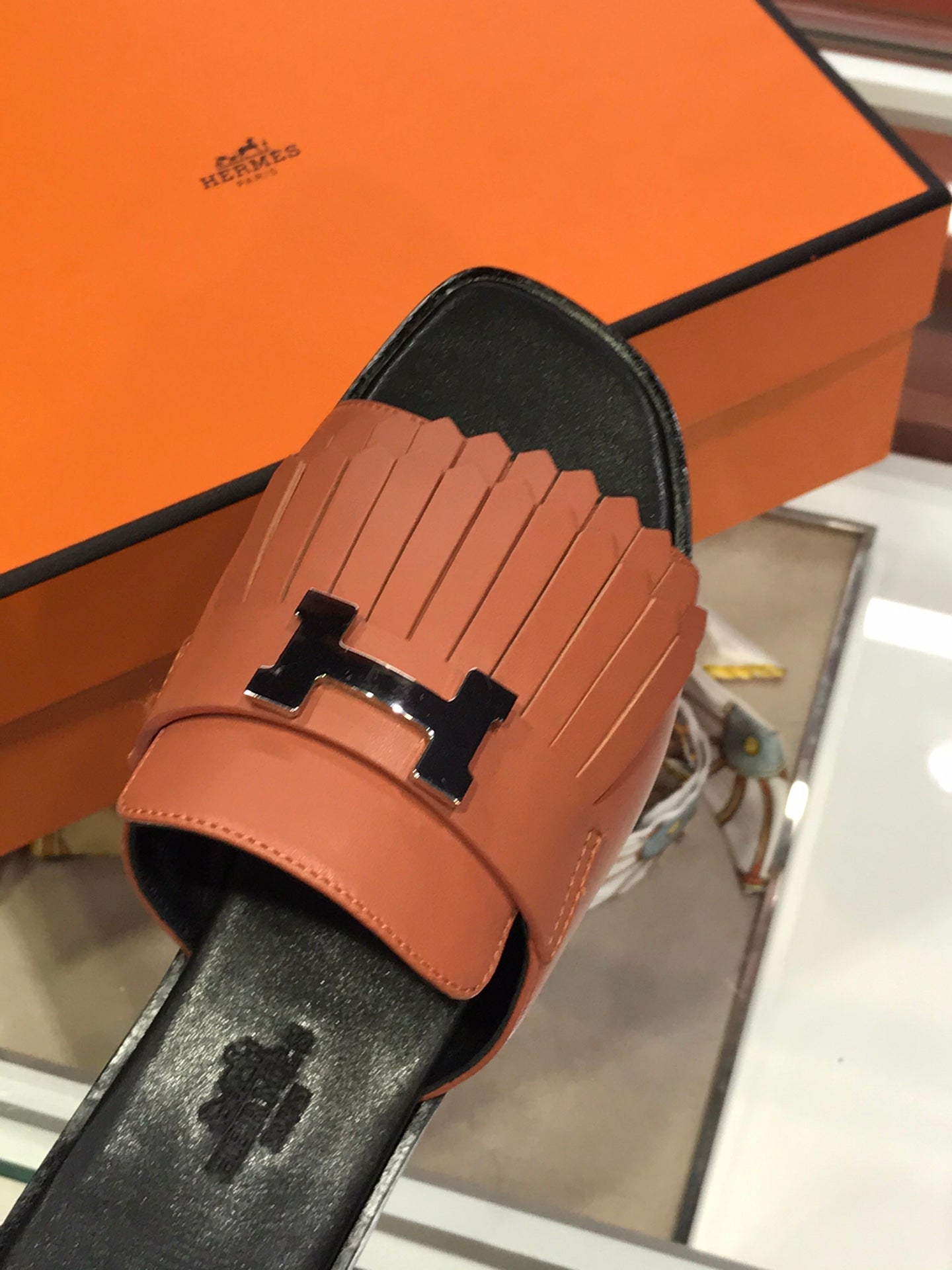 ROYAL SANDAL CHESTNUT LAMBSKIN、mysite、Cacoeks