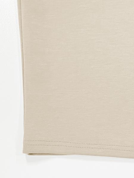 Women's Casual Solid Color Loose Long Sleeve Top & Exposed Stitches Trousers Co-ord