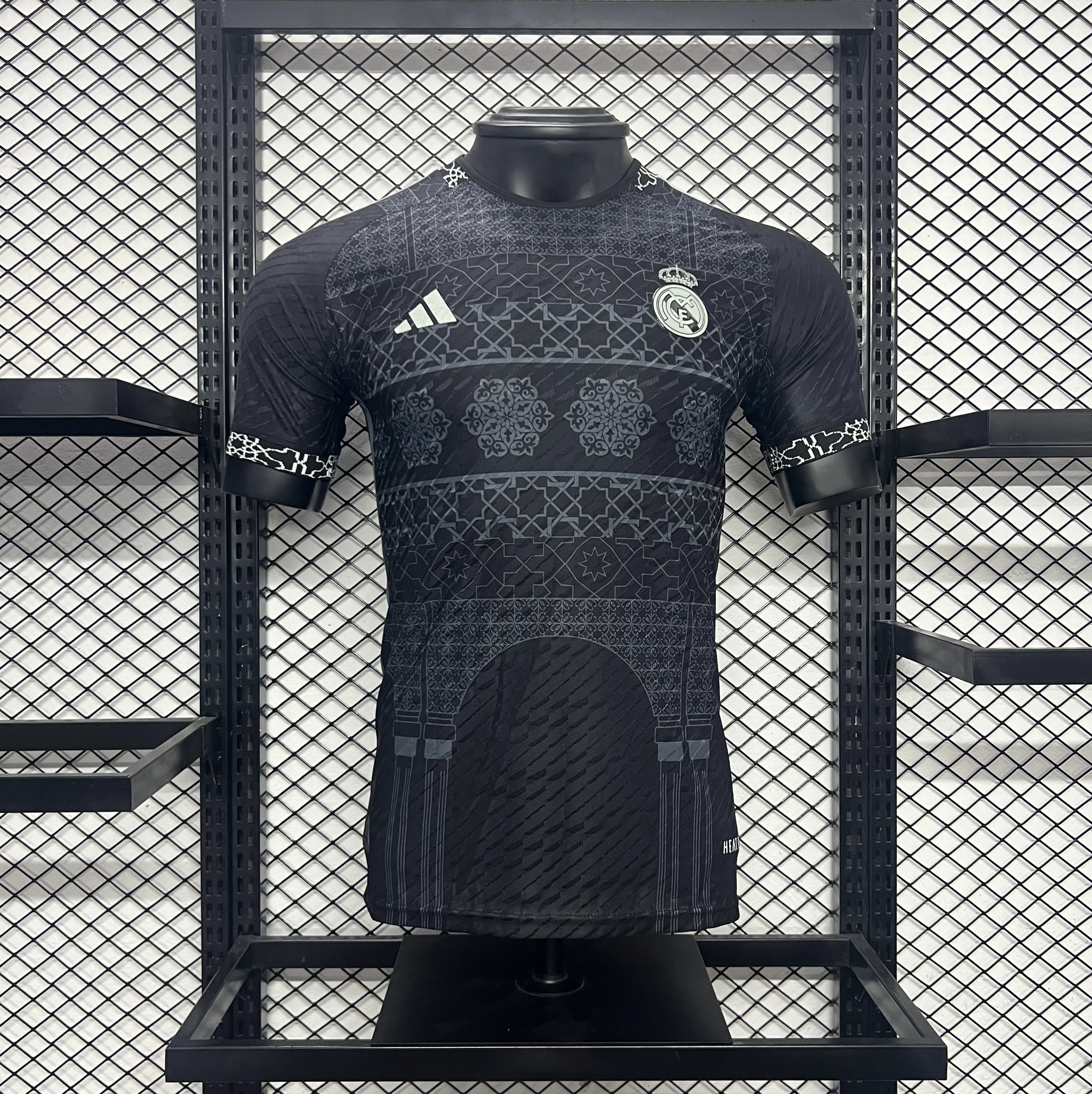 JerseysGala.com | Real Madrid 24-25 Black architecture Special Edition Jersey - Player Version -Customize Name, Number and Patch | Worldwide Shipping