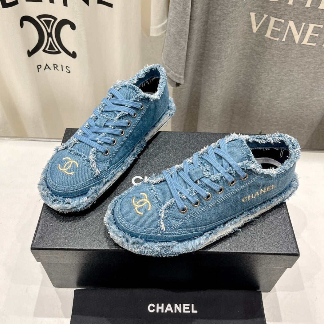 CC SNEAKER SKY BLUE DENIM FABRIC、mysite、Cacoeks