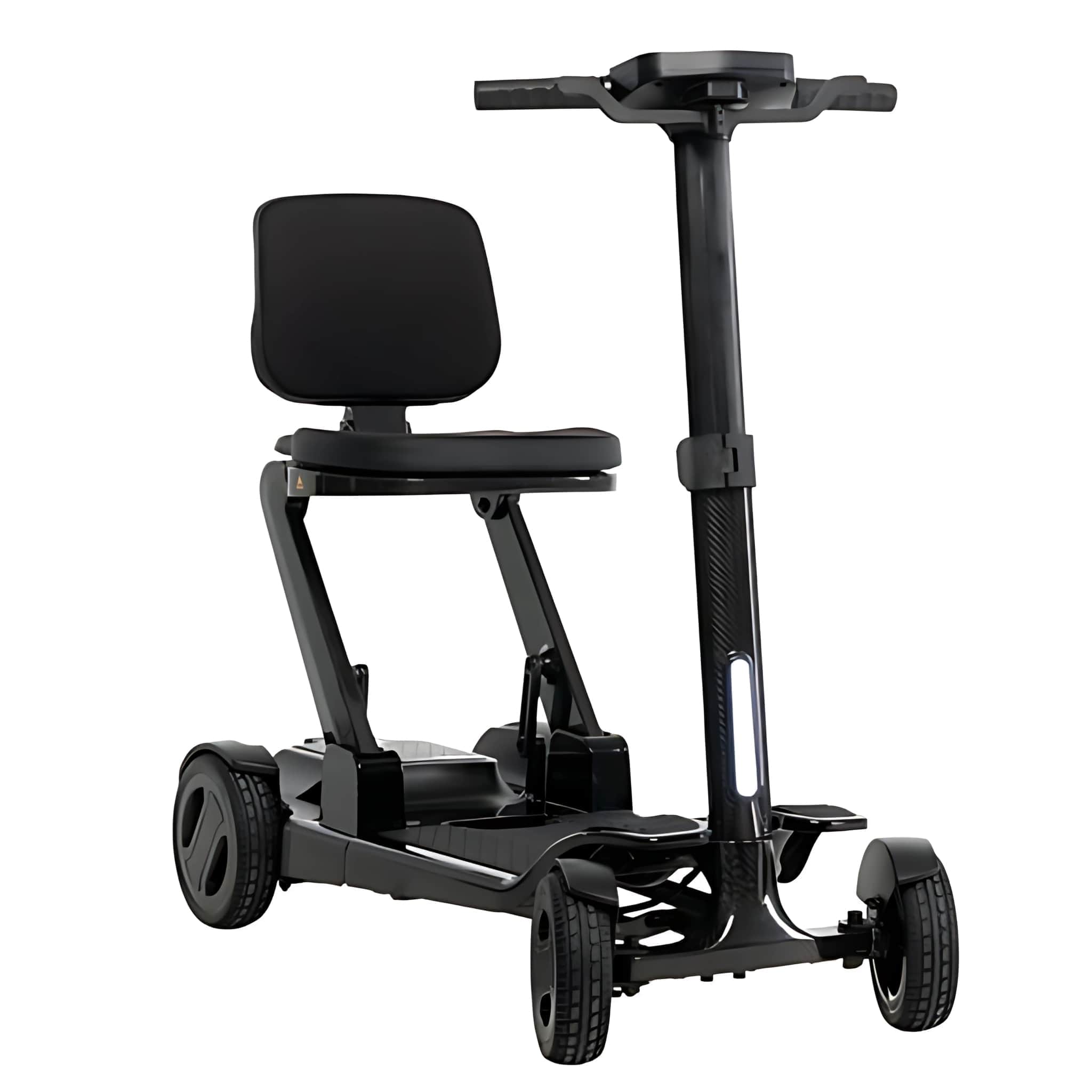 Pride Go Go Carbon Travel Mobility Scooter corner