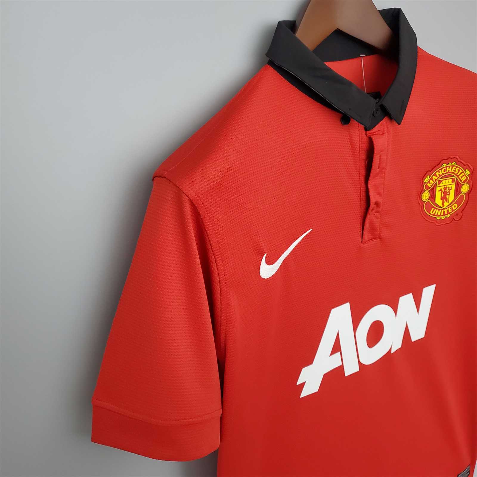 SIUjerseys-Retro Manchester United 13-14 Home Stadium Jersey