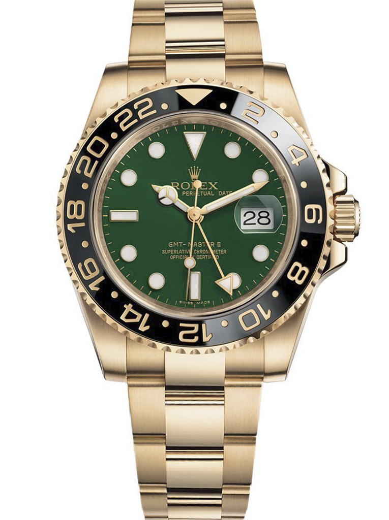 Replica Rolex GMT-Master II 40mm Green Dial 116718 GSO-fasswatch
