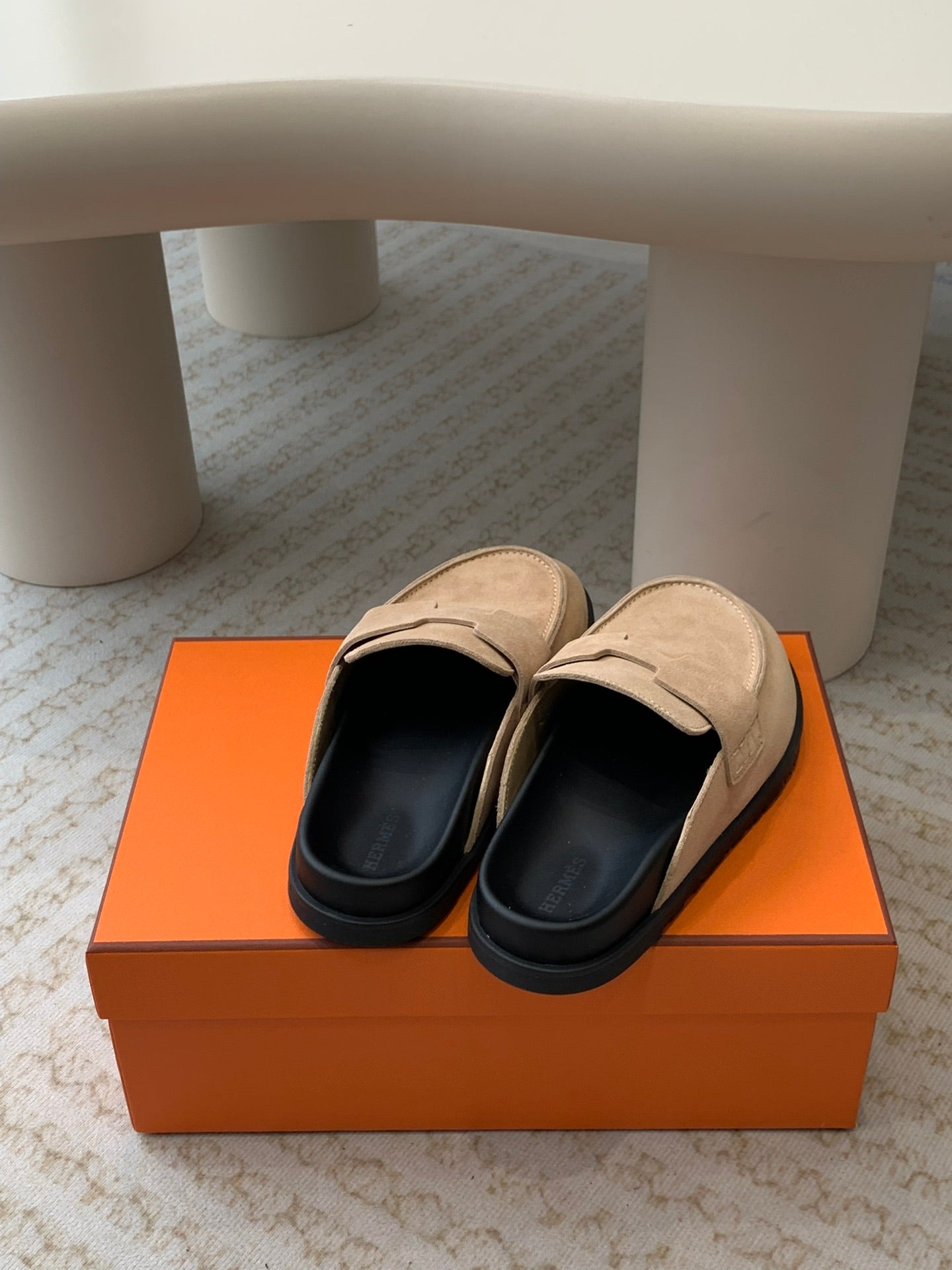 G0 MULE PASTEL PINK SUEDE、mysite、Cacoeks