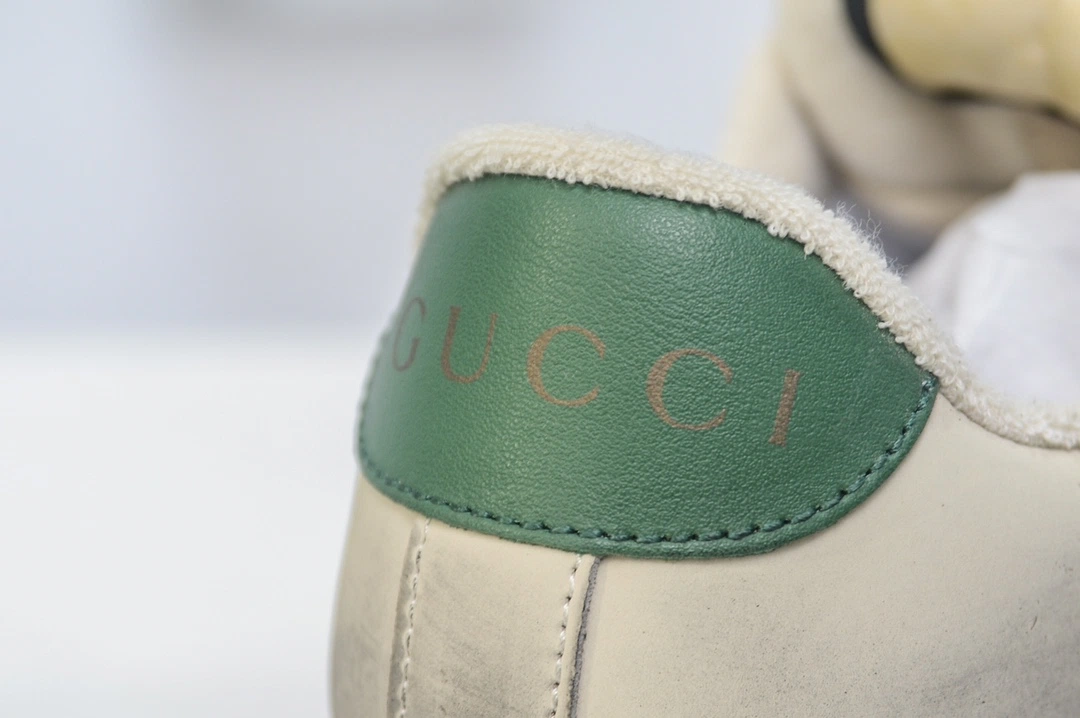 Gucci Screener GG Sneaker Beige Green、mysite、Cacoeks