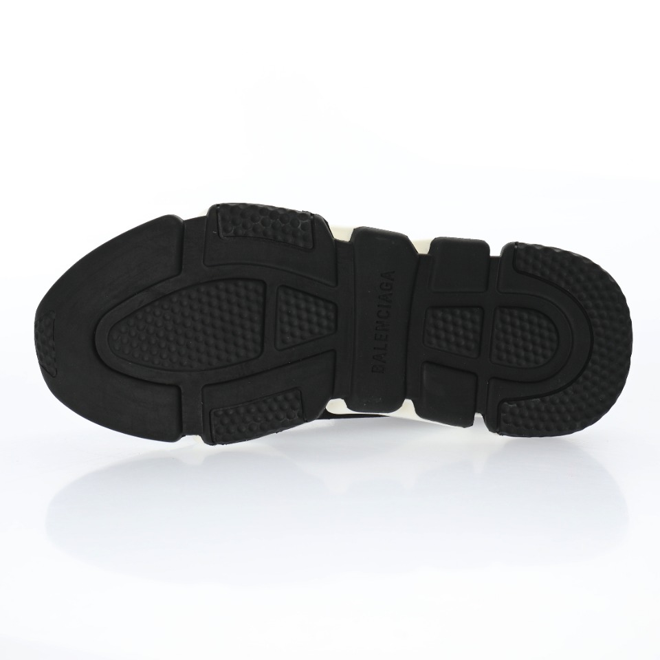 Balenciaga Speed Recycled Knit Sneaker in Black White、mysite、Cacoeks