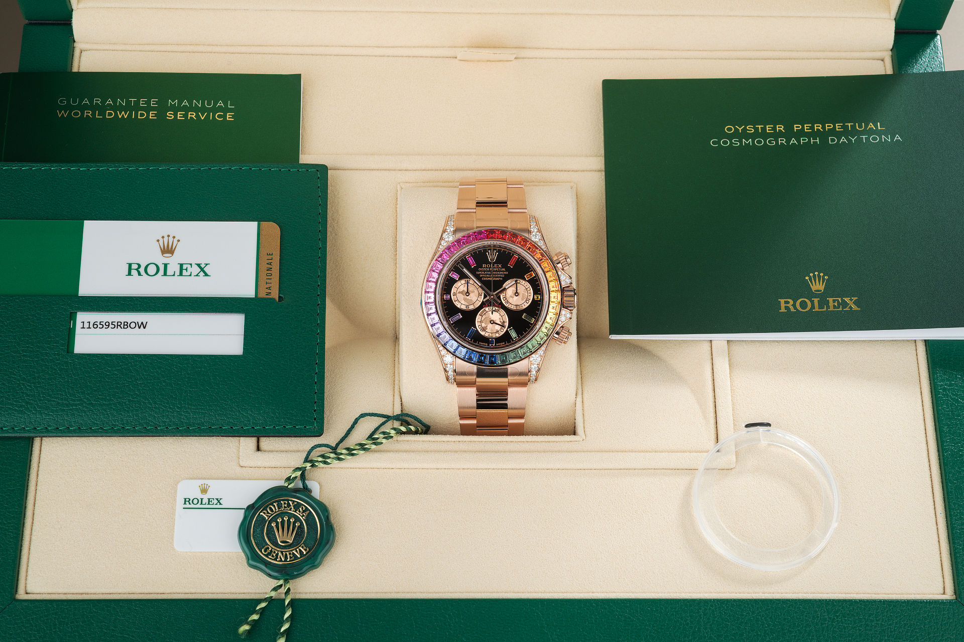 Rolex Cosmograph Daytona Watches | ref 116595RBOW | Brand New 'Very Rare' |  The Watch Club
