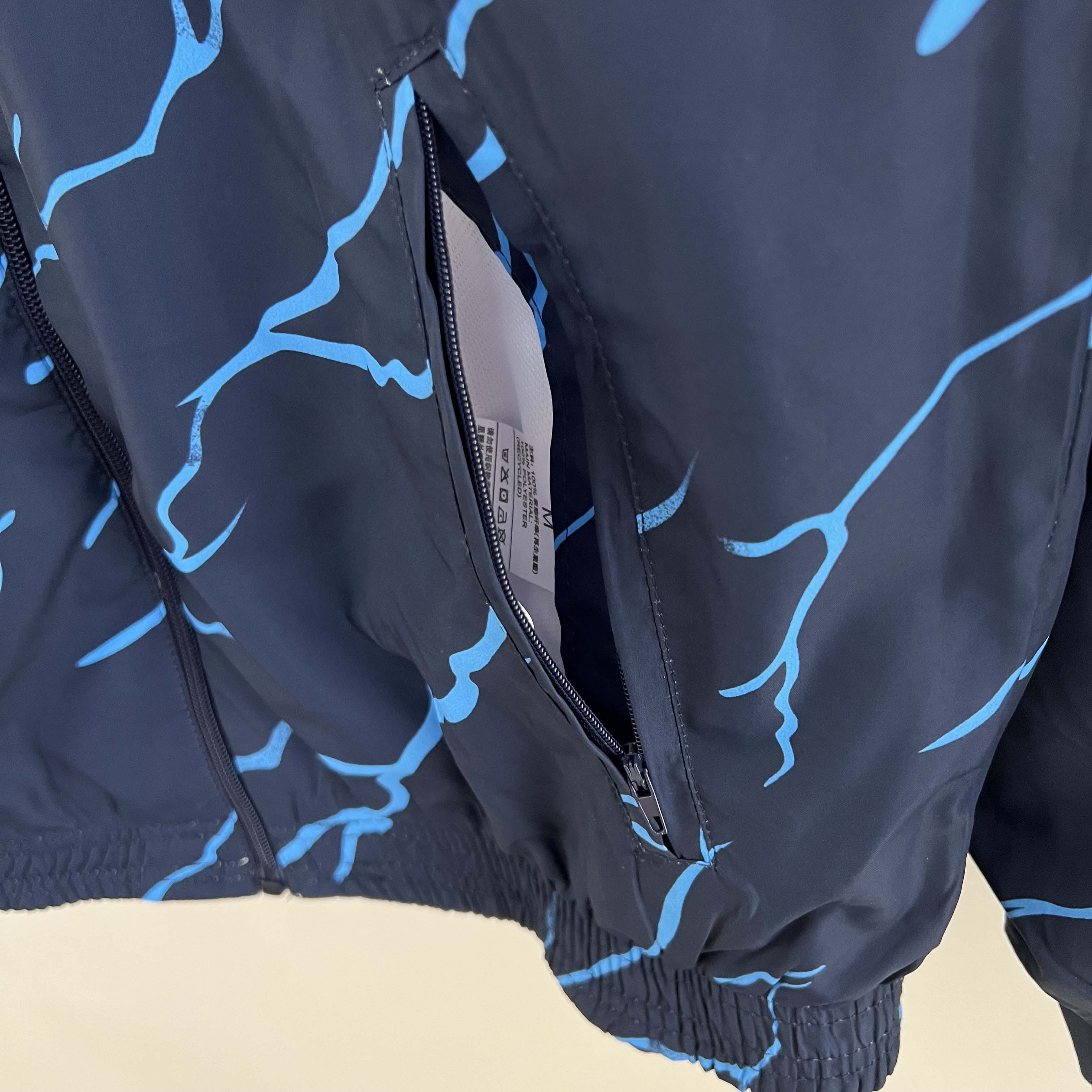 2023/2024 Manchester City Reversible Windbreaker Navy blue Soccer Jersey 1:1 Thai Quality:football jersey mysite: unitedjerseyfootball 邓江浪:football