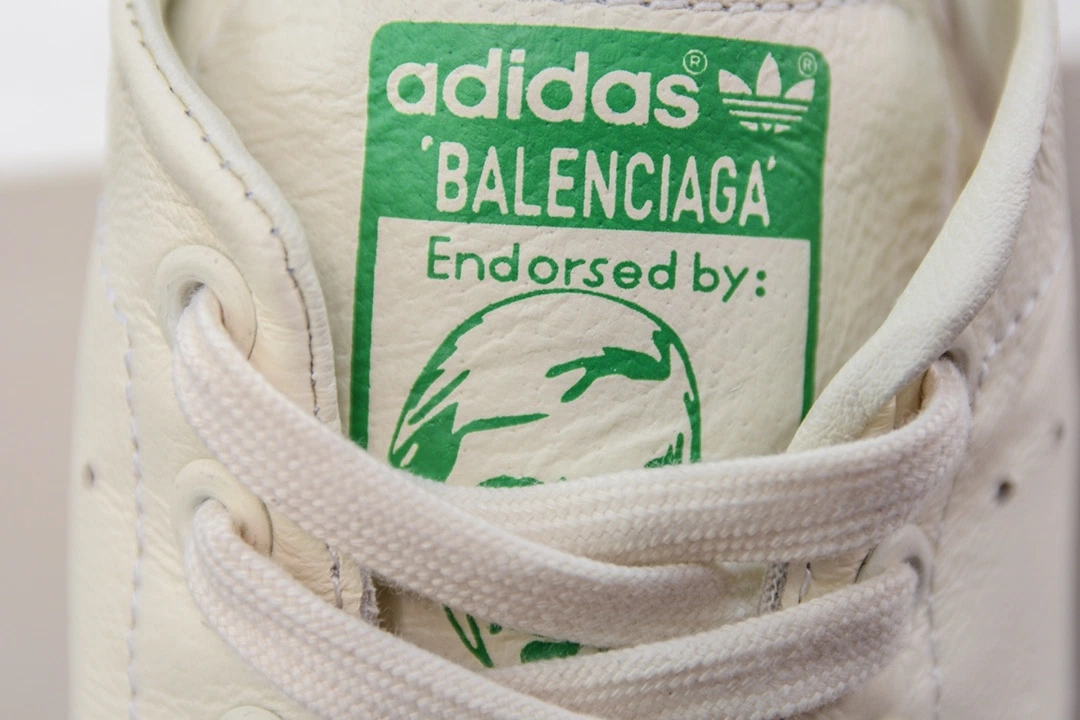 Balenciaga x Adidas Stan Smith Sneaker in Off White Green、mysite、Cacoeks