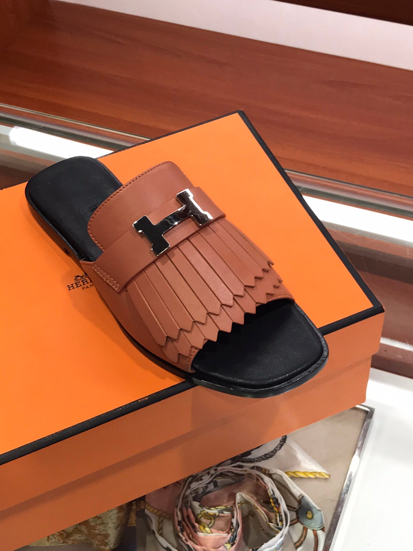 ROYAL SANDAL CHESTNUT LAMBSKIN、mysite、Cacoeks