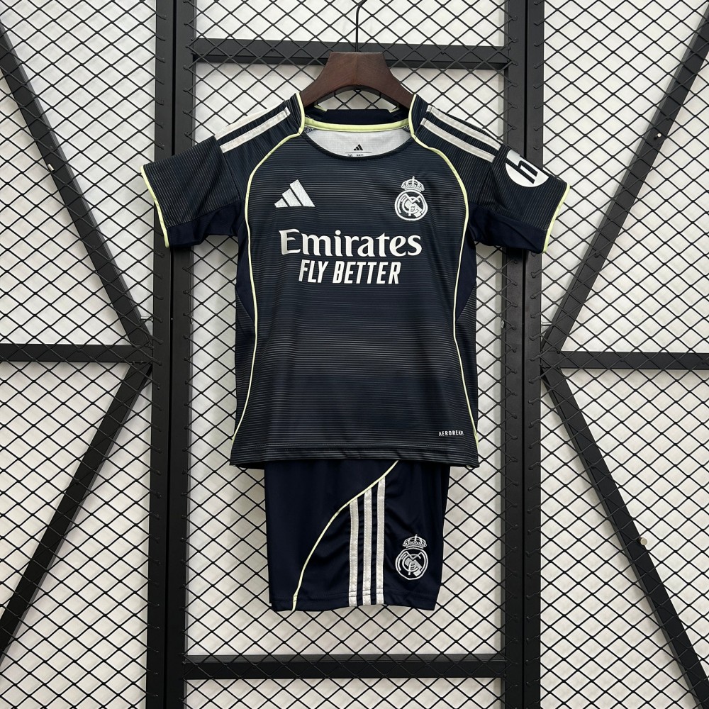 25/26 Real Madrid Away Football Shirt Kids Size Suit-mysite Custom Football Kit- Nextkits