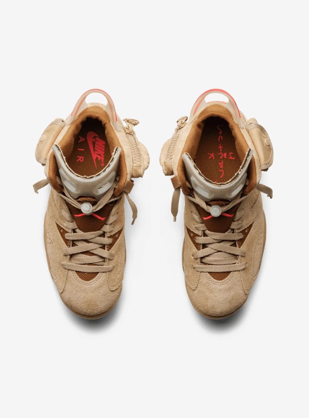 Air Jordan 6 Retro Travis Scott British Khaki、JORDAN、Cacoeks