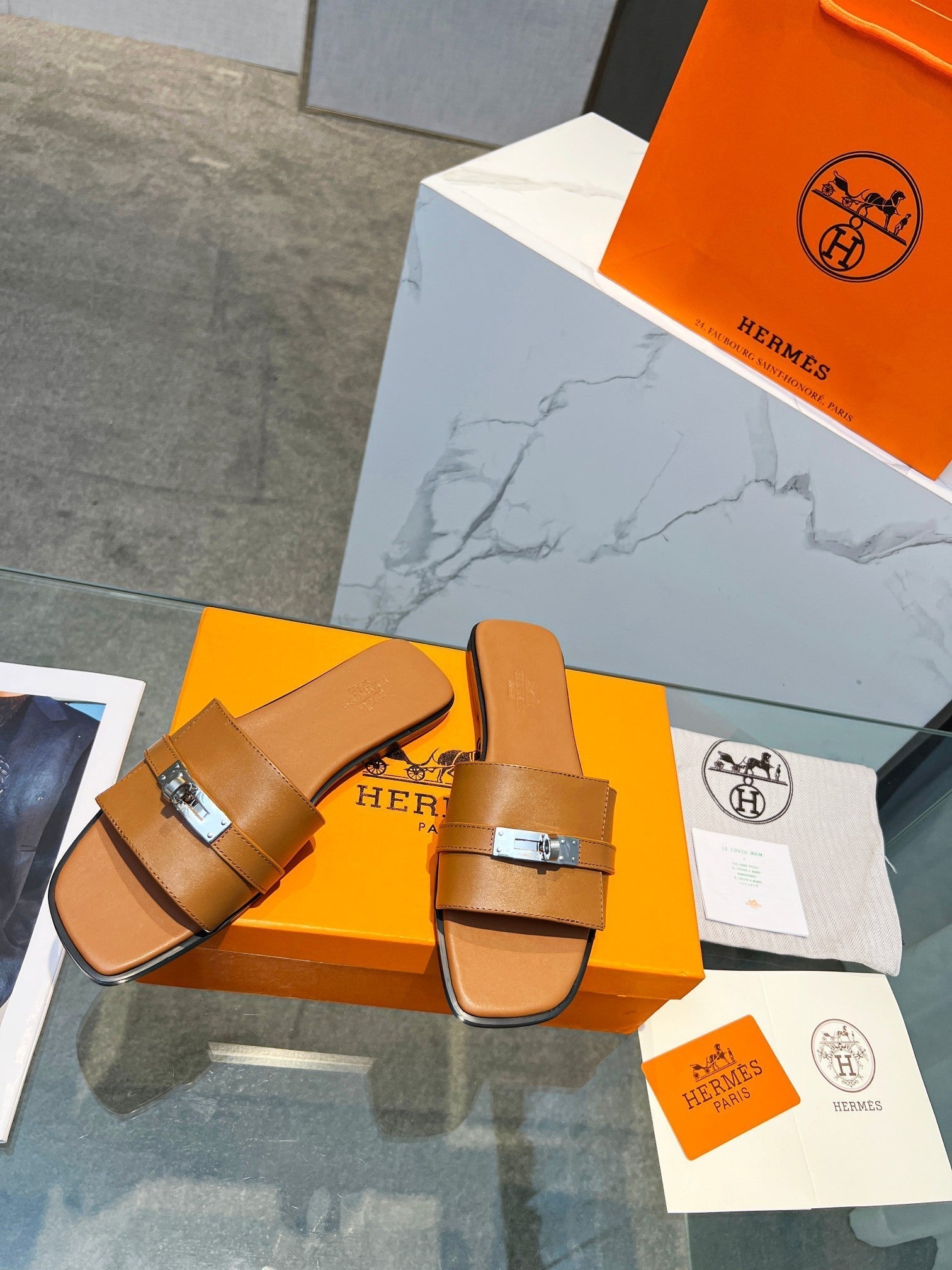 Giulia Sandal Tan Calfskin、mysite、Cacoeks