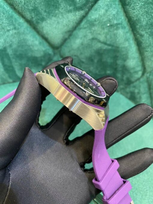 Audemars Piguet Royal Oak Concept 26620IO.OO.D077CA.01 Super Clone Watch – Green Dial Titanium Flying Tourbillon Replica