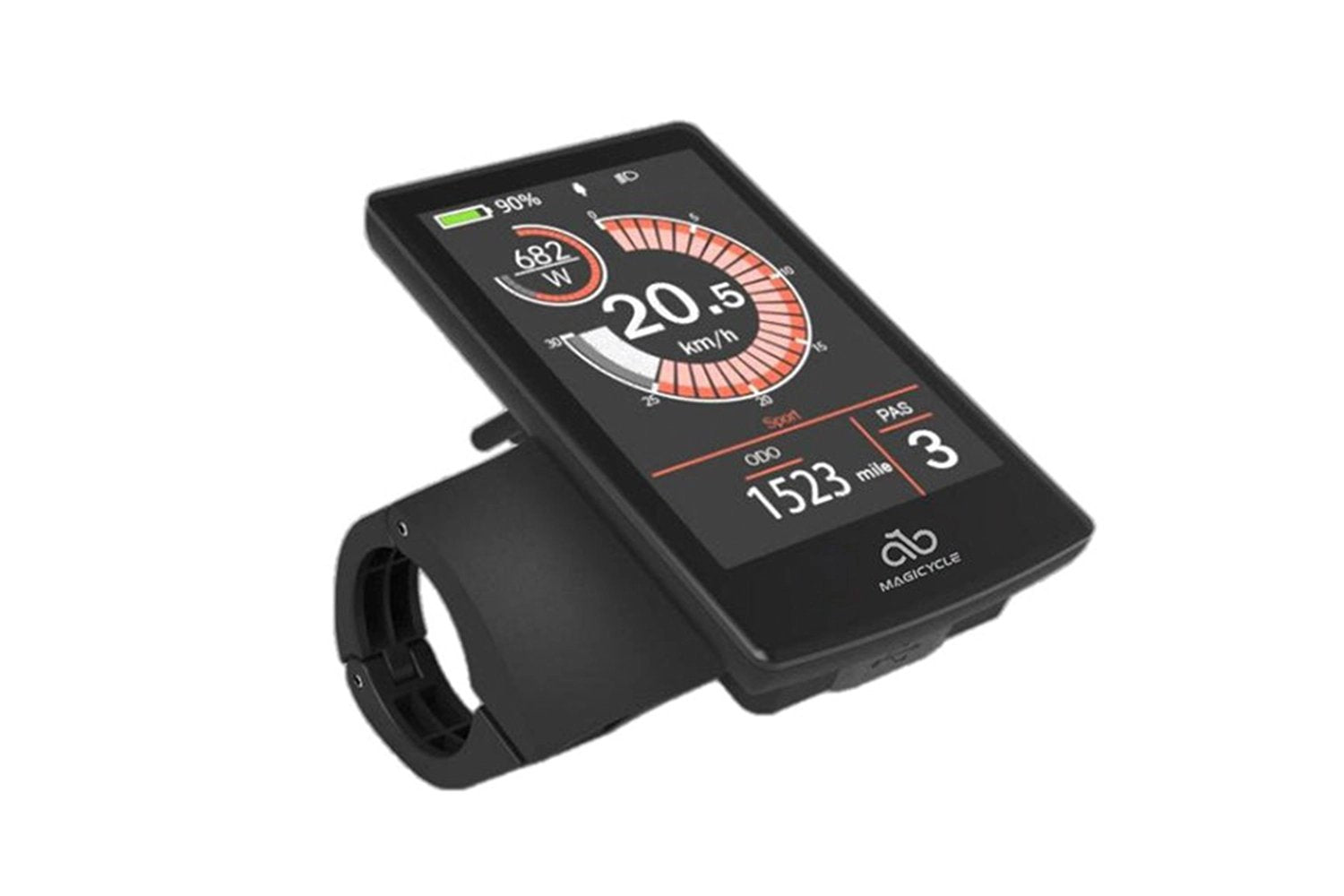 Magicycle Ebike Display、mySite、bearsvspackers