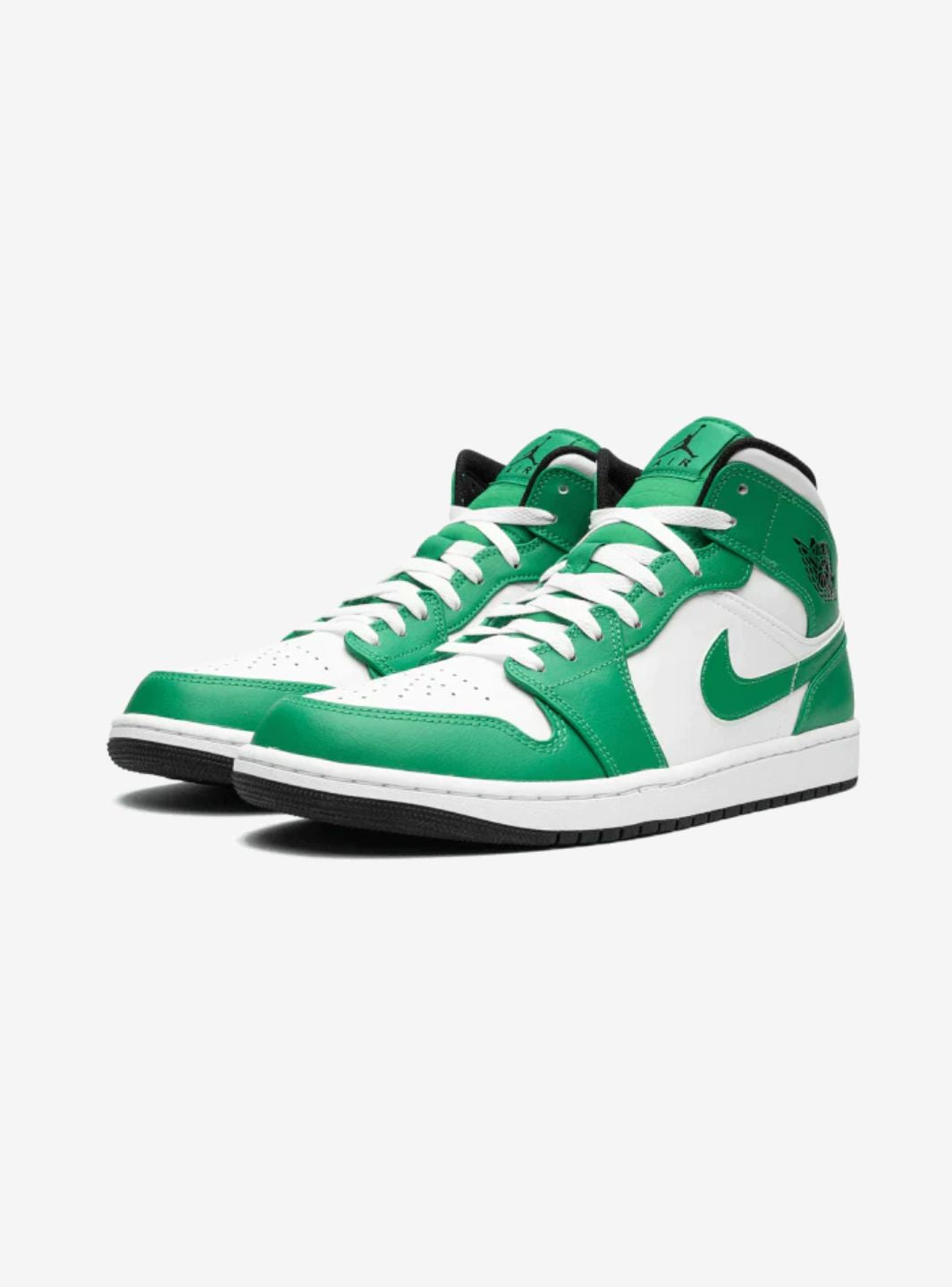 Air Jordan 1 Mid Lucky Green、JORDAN、Cacoeks