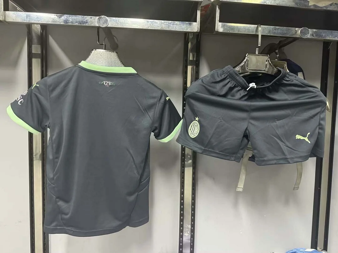 2024/2025 AC Milan Third Away Football Shirt 1:1 Thai Quality Kids Size:football jersey mysite: unitedjerseyfootball 邓江浪:football