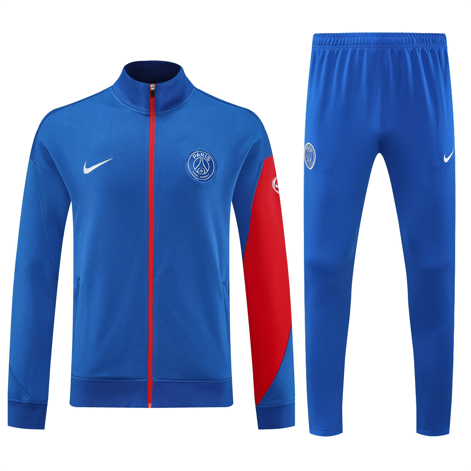 foot-Paris Saint-Germain PSG 25-26 Jacket Training Tracksuit - Blue Jackets & Blue Pants